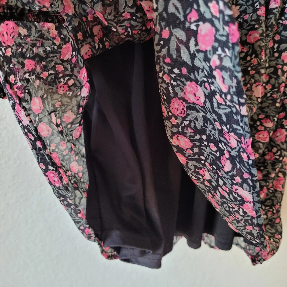 The Children's Place Girls Pink Floral Dress Size 10